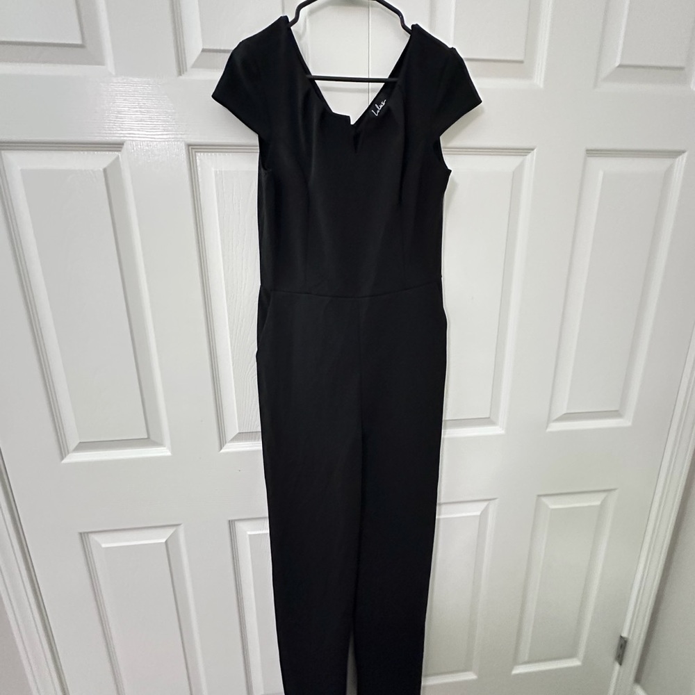 Lulu's Classic Black Jumpsuit